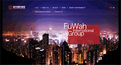 Desktop Screenshot of fuwahgroup.com